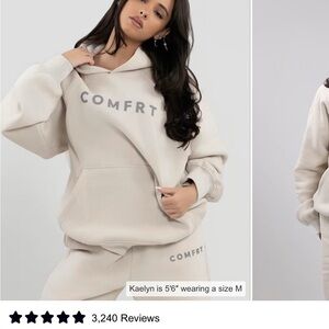 Comfrt Tranquil Hoodie Unisex Size XL NEW in bag